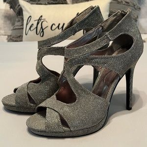 EUC Glitter high heels